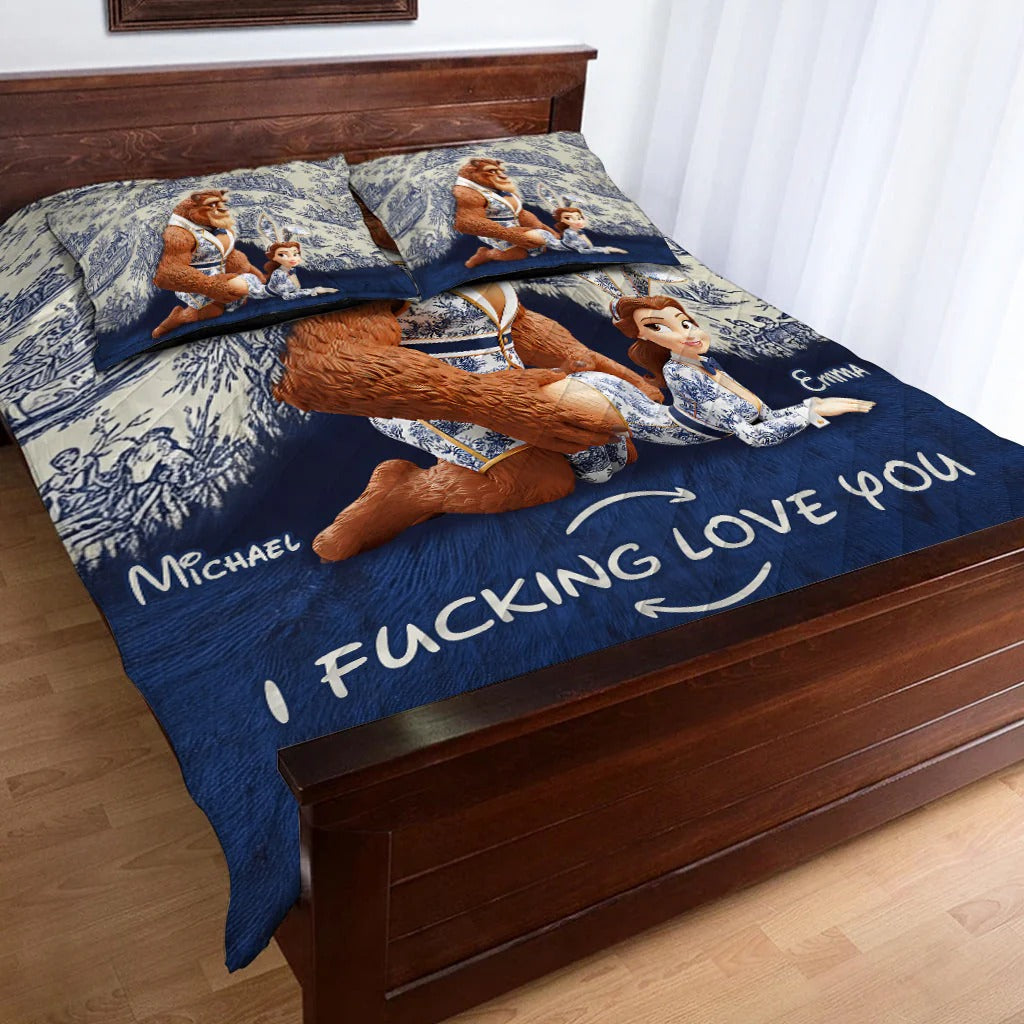 Couple Bedding Set - Personalized Couple Bedding Set
