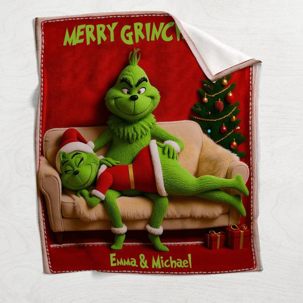 Funny Gift For Couple - Personalized Couple Blanket