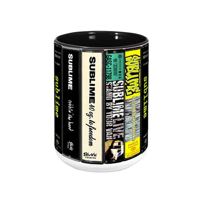 Sublime Albums Cassette Collection Retro Accent Mug