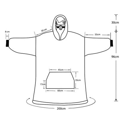 Purple Bat Blanket Hoodie – The Perfect Gift for Gothic Souls