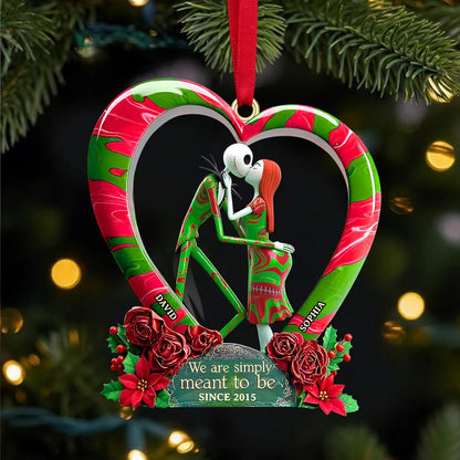 Personalized Gifts For Couple Christmas Ornament