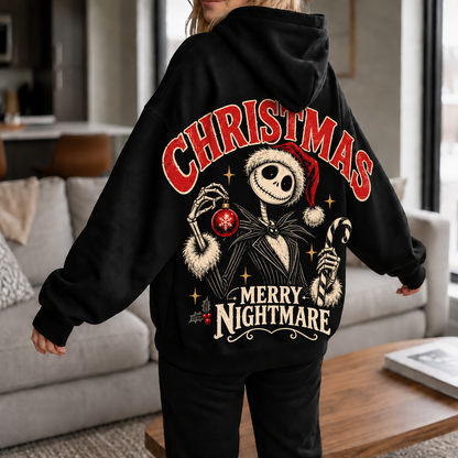 Jack Skellington Christmas Hoodie - Gothic Christmas Gift for Fans