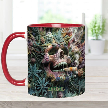 Dope Skull - Personalized Weed Accent Mug