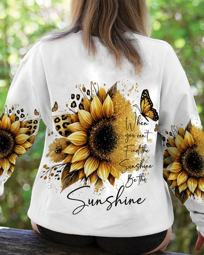 Sunflower Inspirational - Personalized Sunflower All Over Print Shirt