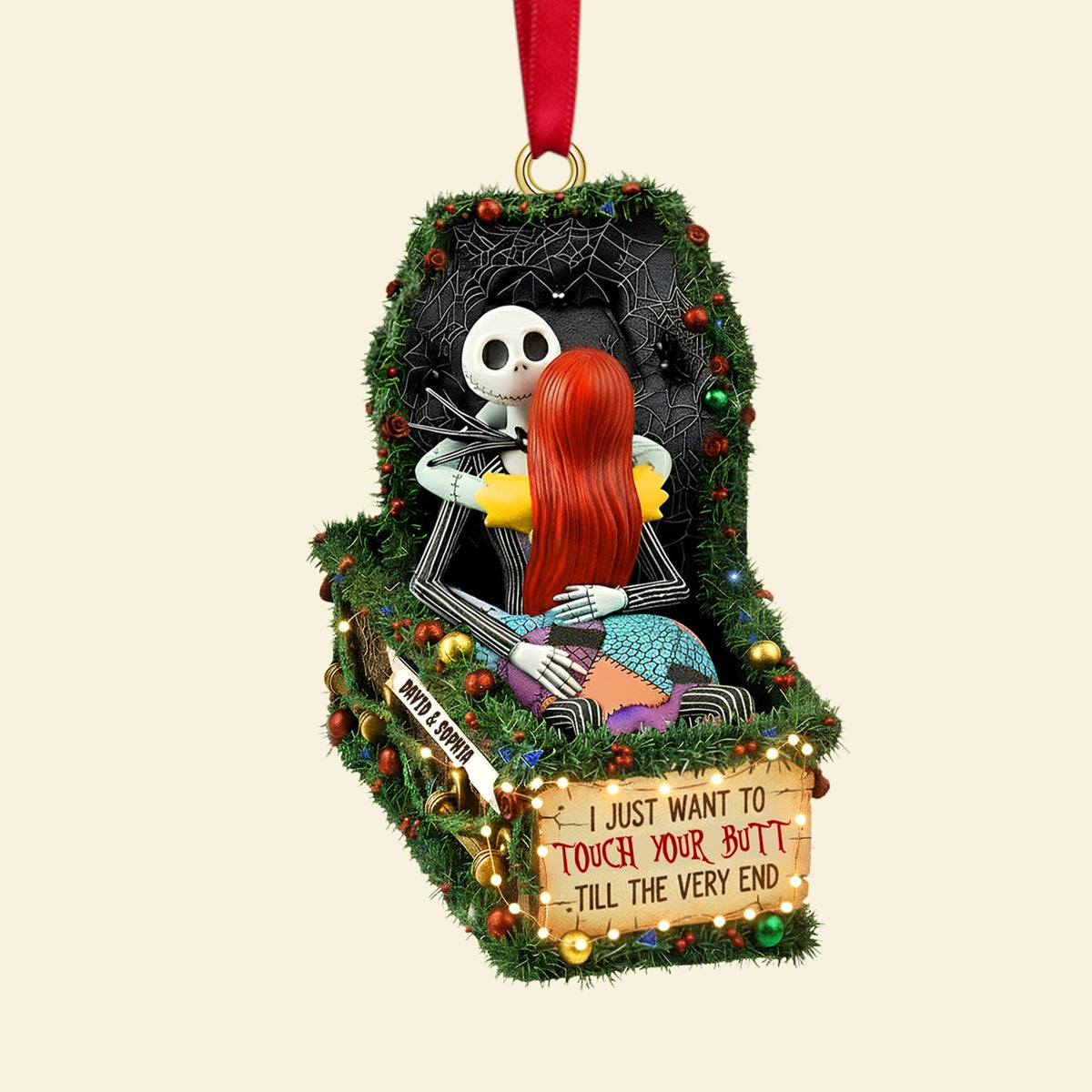 Personalized Gifts For Couple Christmas Ornament