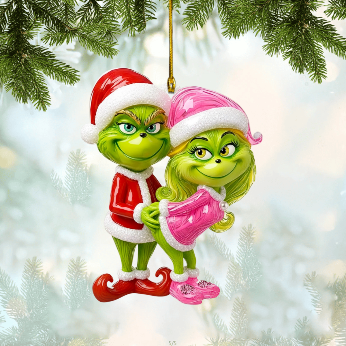 Couple Ornament Christmas - Personalized Christmas Gifts