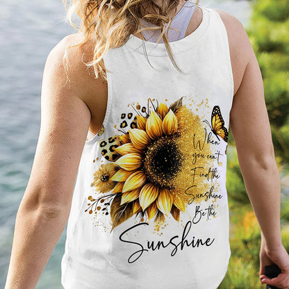 Sunflower Inspirational - Personalized Sunflower All Over Print Shirt