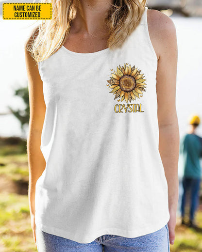 Sunflower Sunshine - Personalized Sunflower All Over Print Shirt