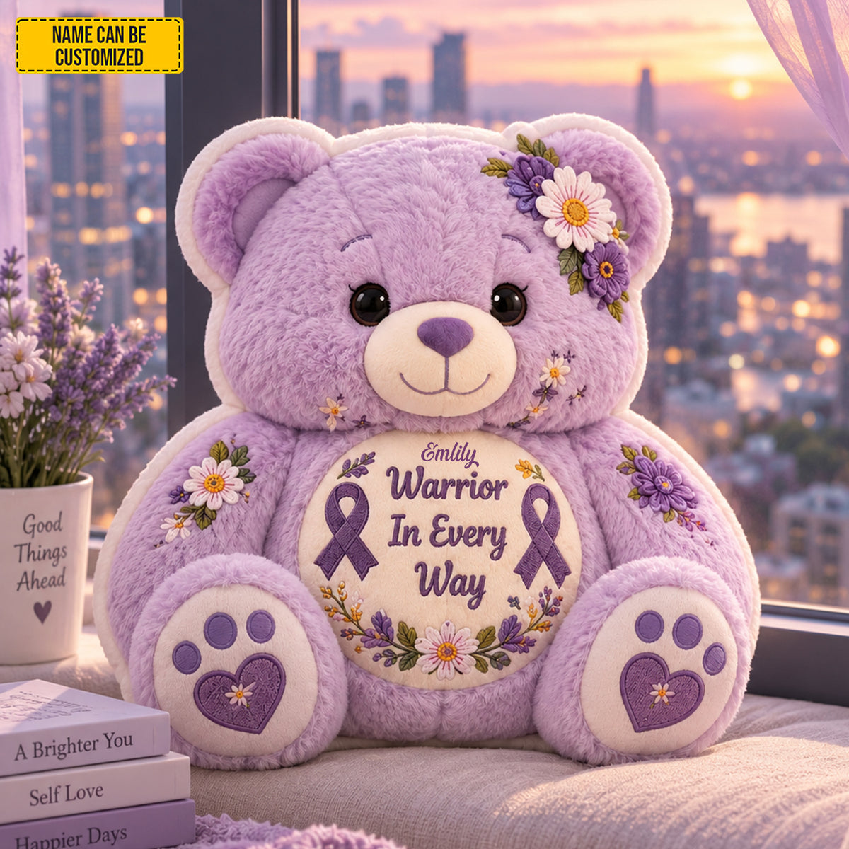 Personalized Bear Brain Tumor Pillow