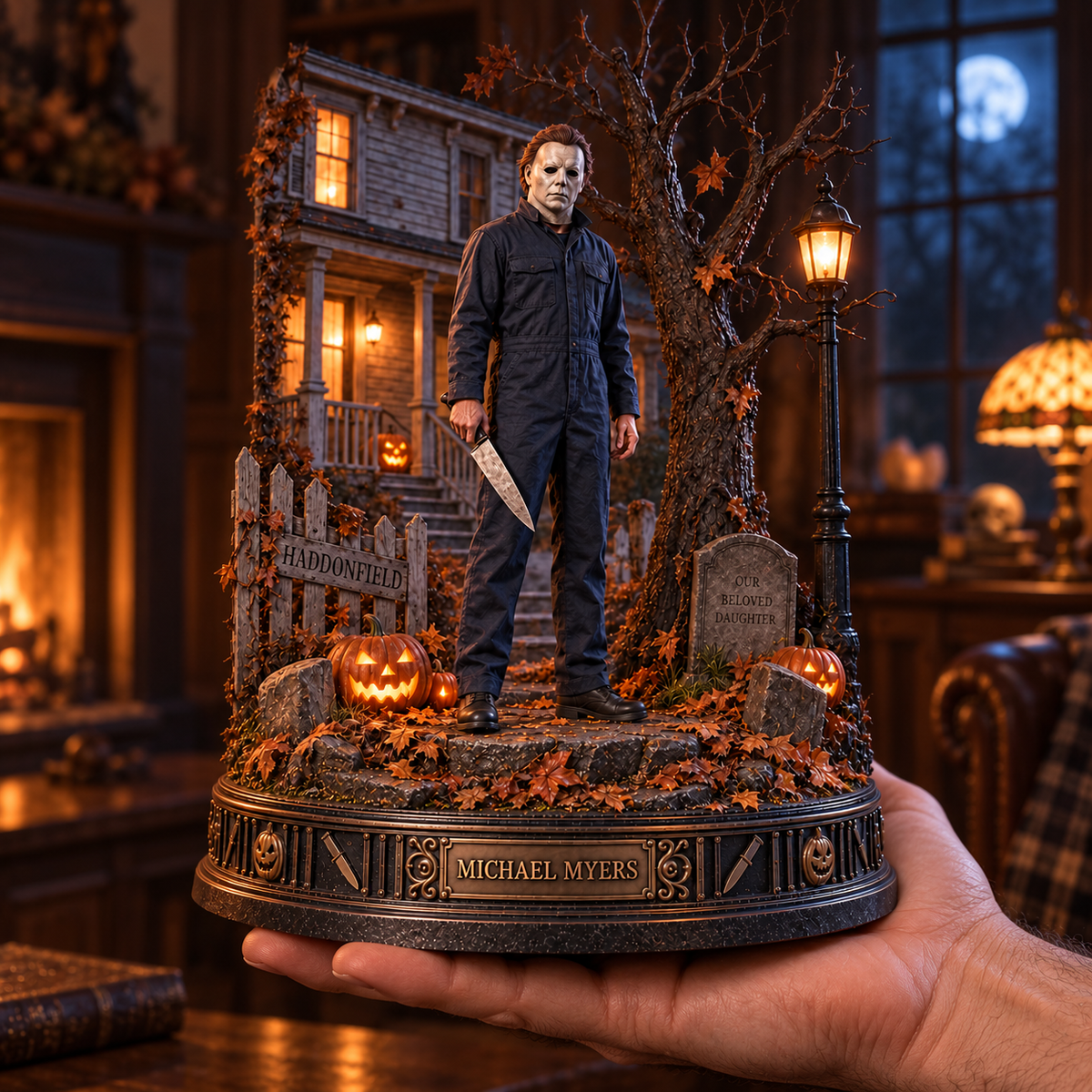 Michael Myers Haddonfield Halloween – Horror Collectible Table Decor